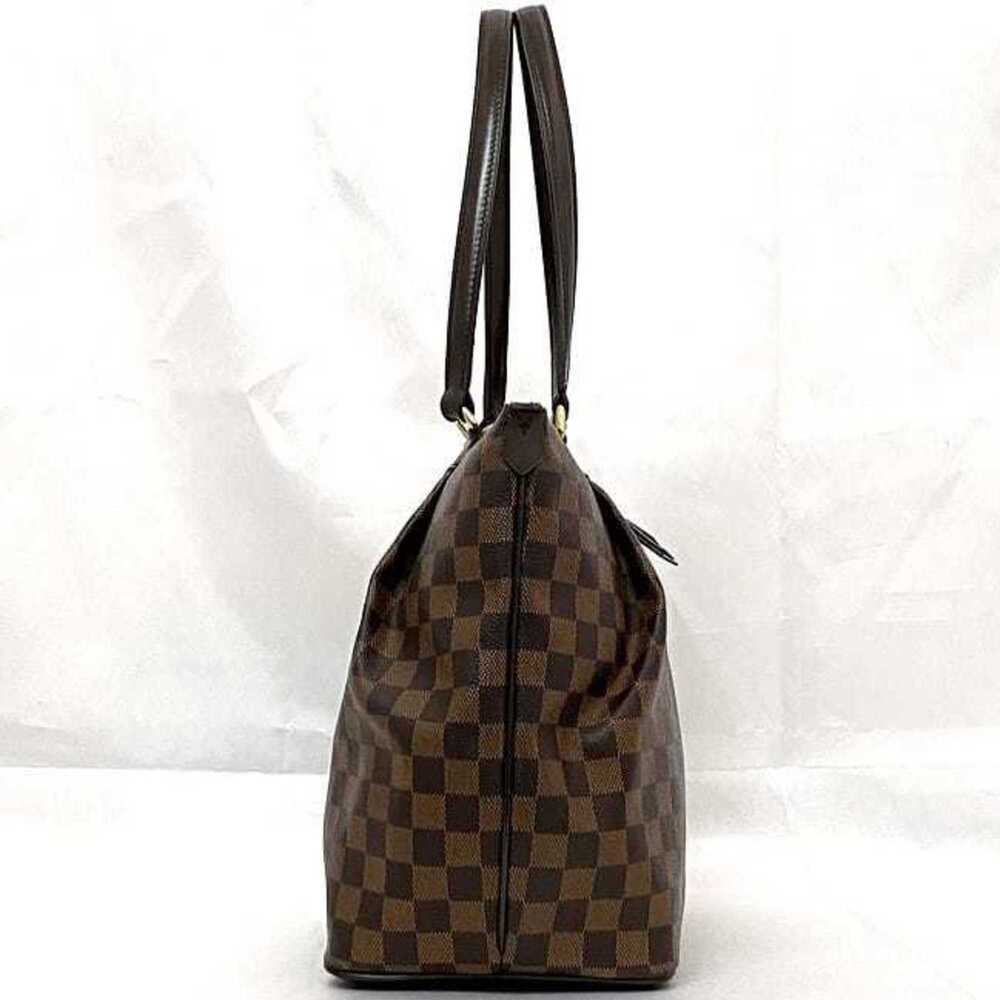 LOUIS VUITTON Authentic Brown Damier Canvas Tote Bag - Picture 3 of 11